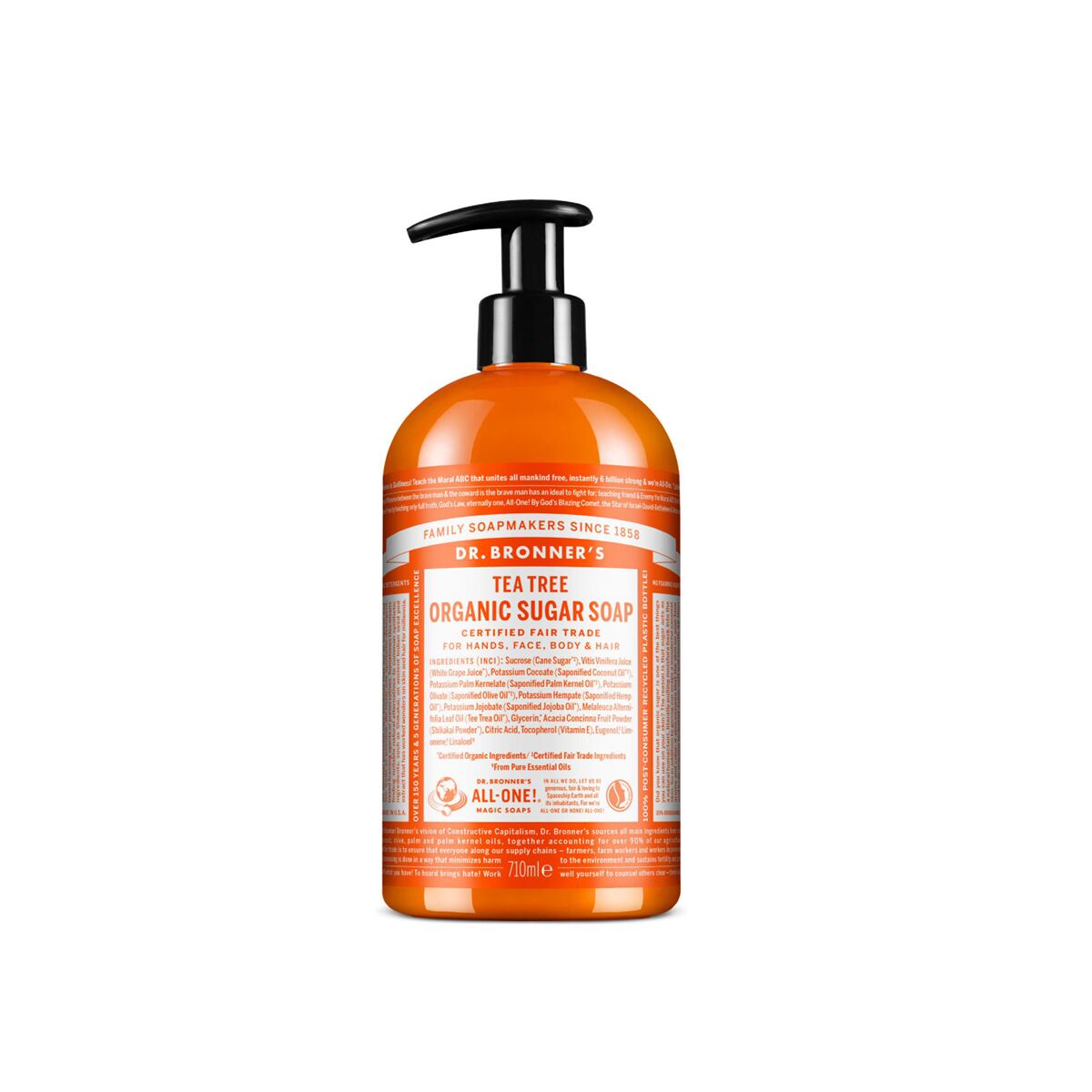 Håndsæbe Dr Bronner's Tea Tree 710 ml